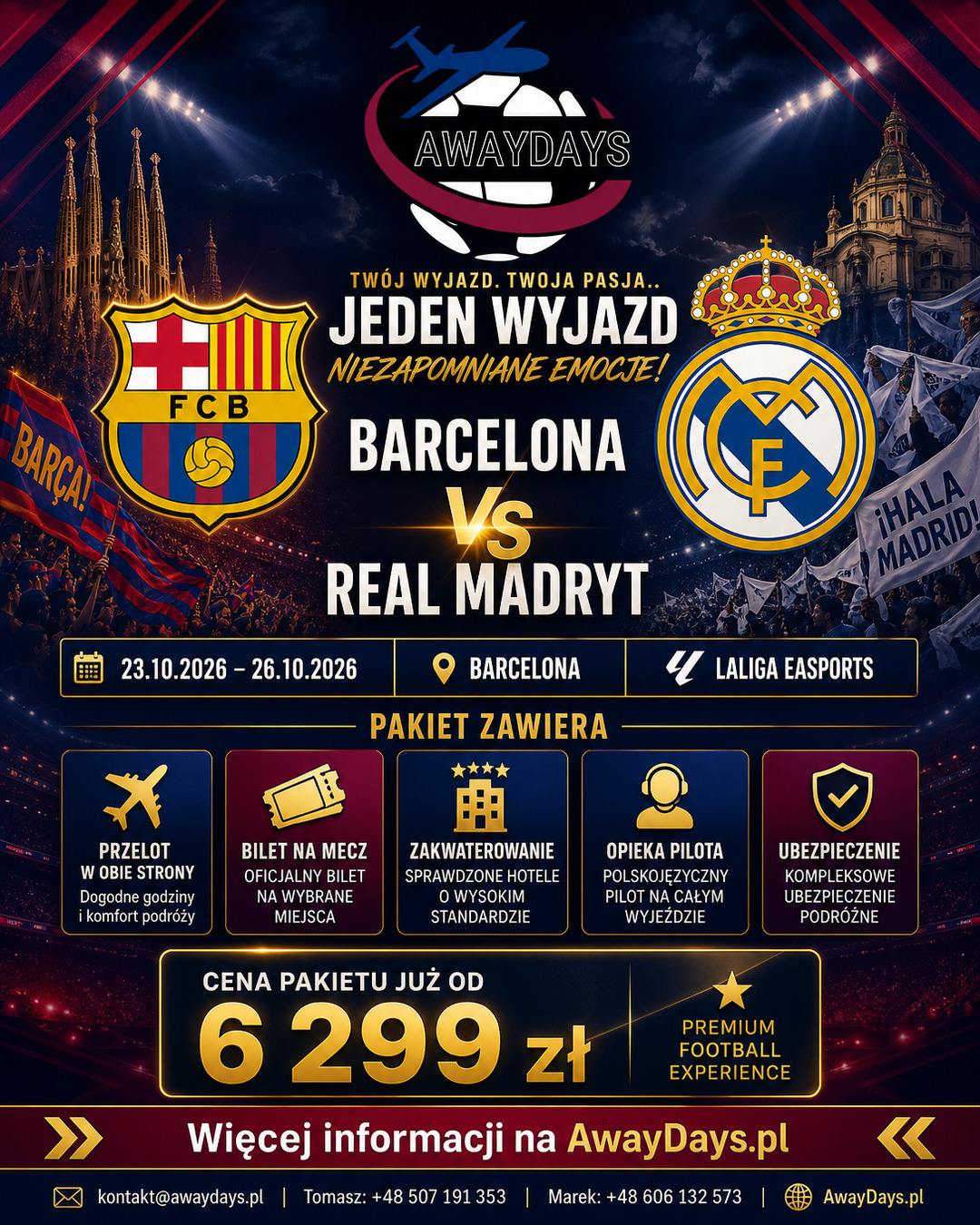 Plakat wyjazdu